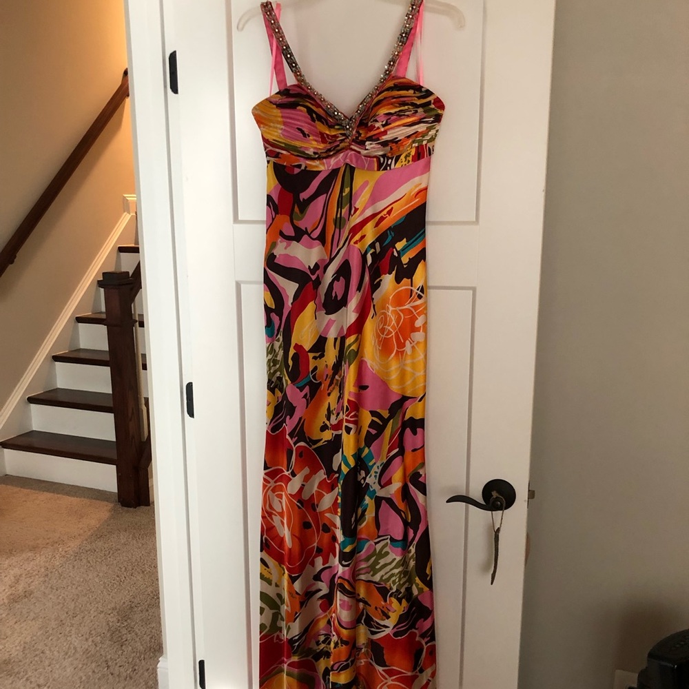 Faviana Couture floor length dress